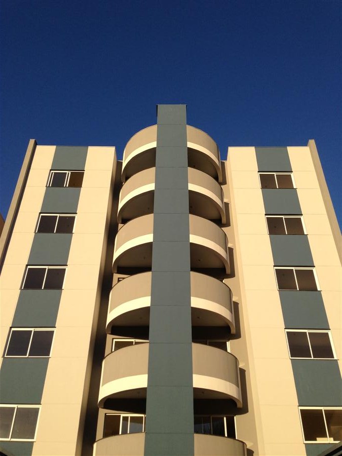 Fachada do Residencial Loria, Centro de Cascavel